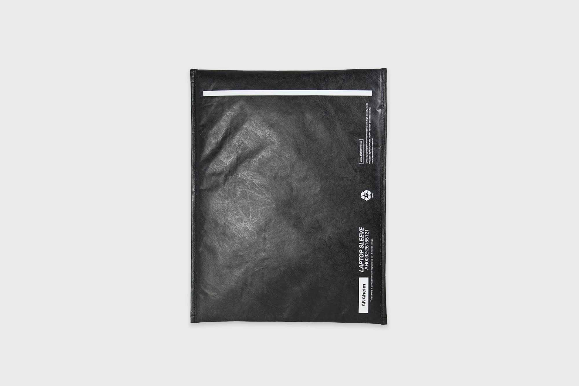 ANAheim - 13" TYVEK® Laptop Sleeve [Black] - BindleStore.