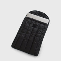 BAGGU 16 inch Puffy Laptop Sleeve – Black – Open – BindleStore. (Deadstock General Store, Manchester)