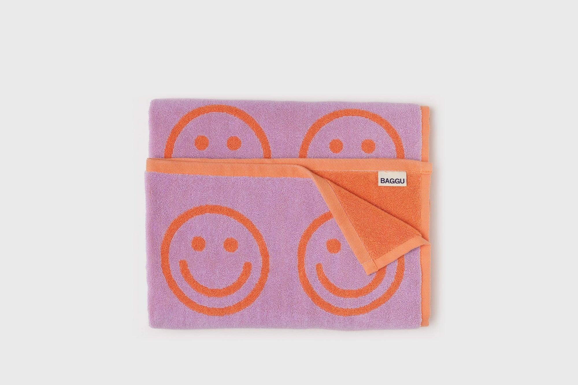 Bath Towel [Happy Lilac] Bathroom Accessories [Beauty &amp; Grooming] BAGGU    Deadstock General Store, Manchester