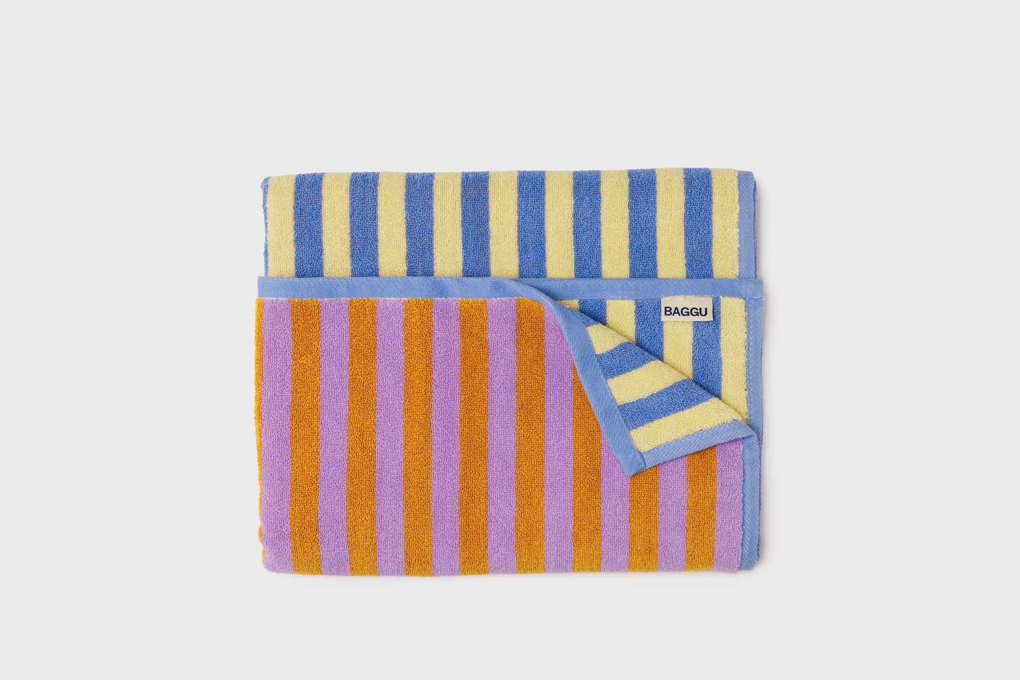 Bath Towel [Hotel Stripe] Bathroom Accessories [Beauty &amp; Grooming] BAGGU    Deadstock General Store, Manchester