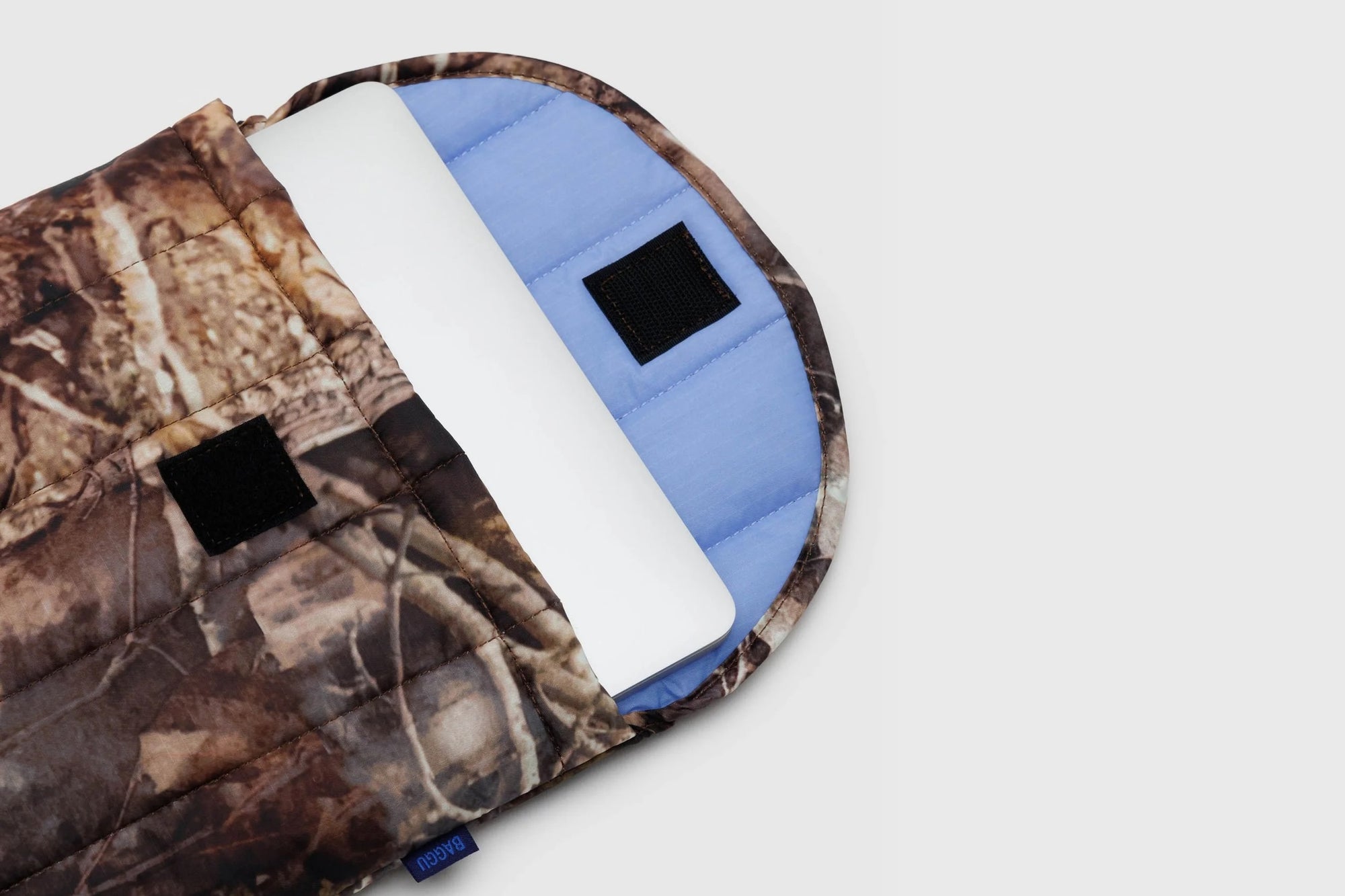 13/14” Puffy Laptop Sleeve [Photo Forest Camo] Bags & Wallets [Accessories] BAGGU    Deadstock General Store, Manchester