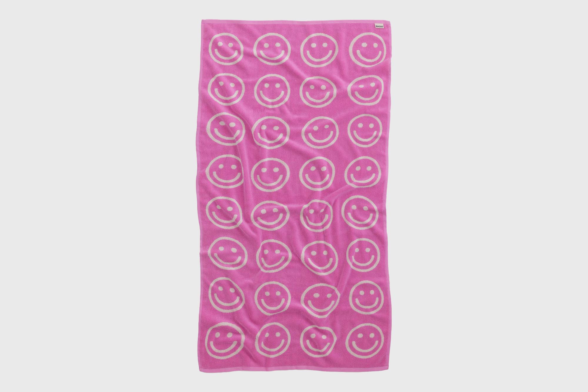 BAGGU - Bath Towel [Happy Pink] - BindleStore.