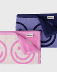 BAGGU - Hand Towels [Happy Pink Blue] - BindleStore.