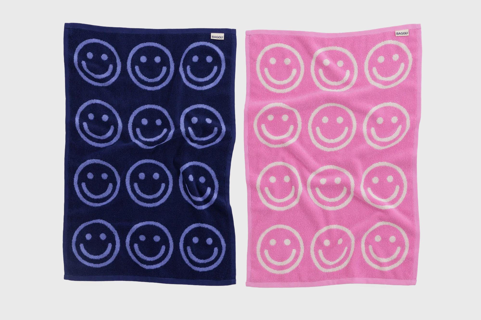 BAGGU - Hand Towels [Happy Pink Blue] - BindleStore.