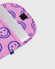 16" Puffy Laptop Sleeve [Pop Pink Happy]