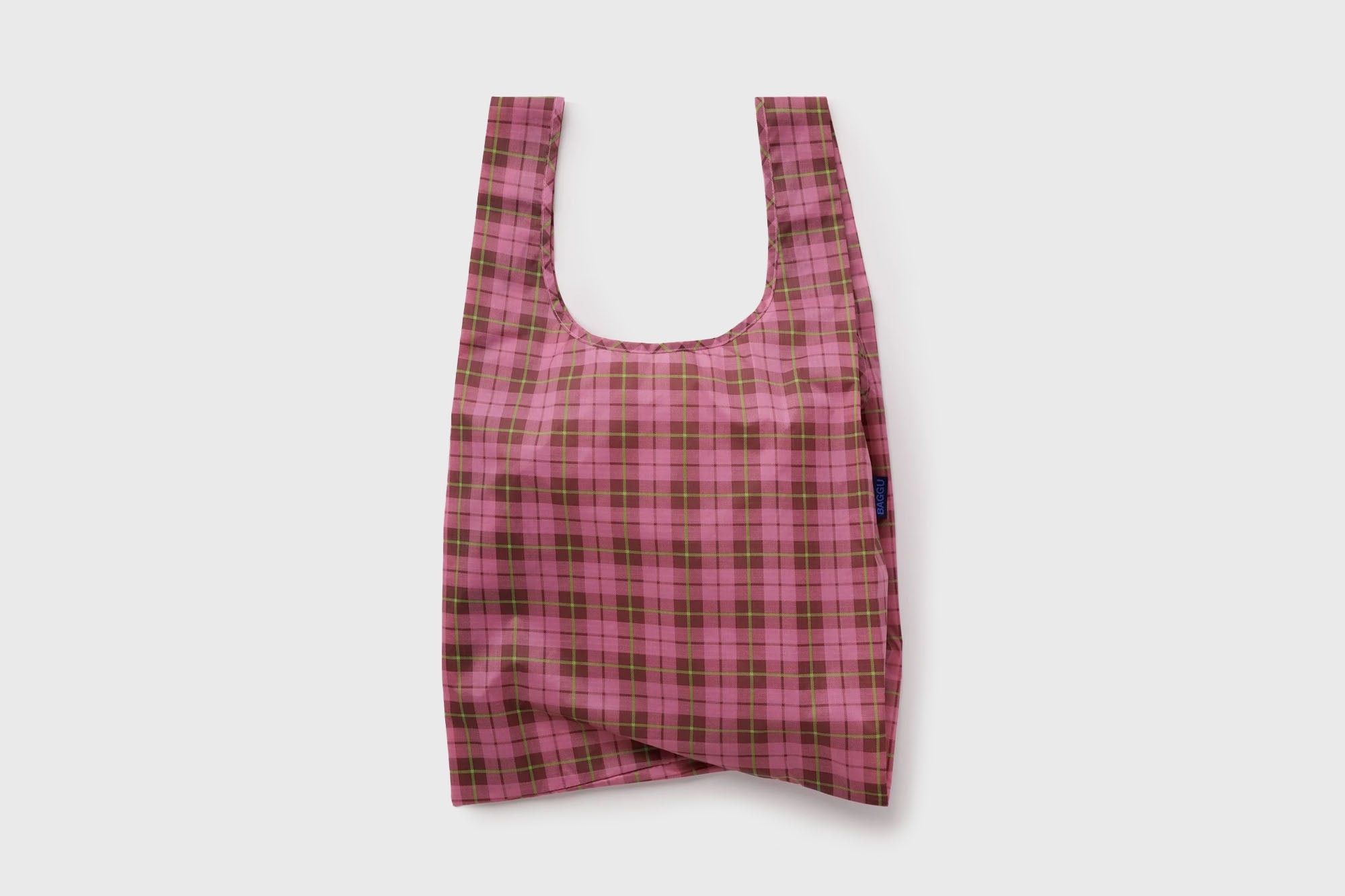Standard Baggu [Azalea Pink Tartan]