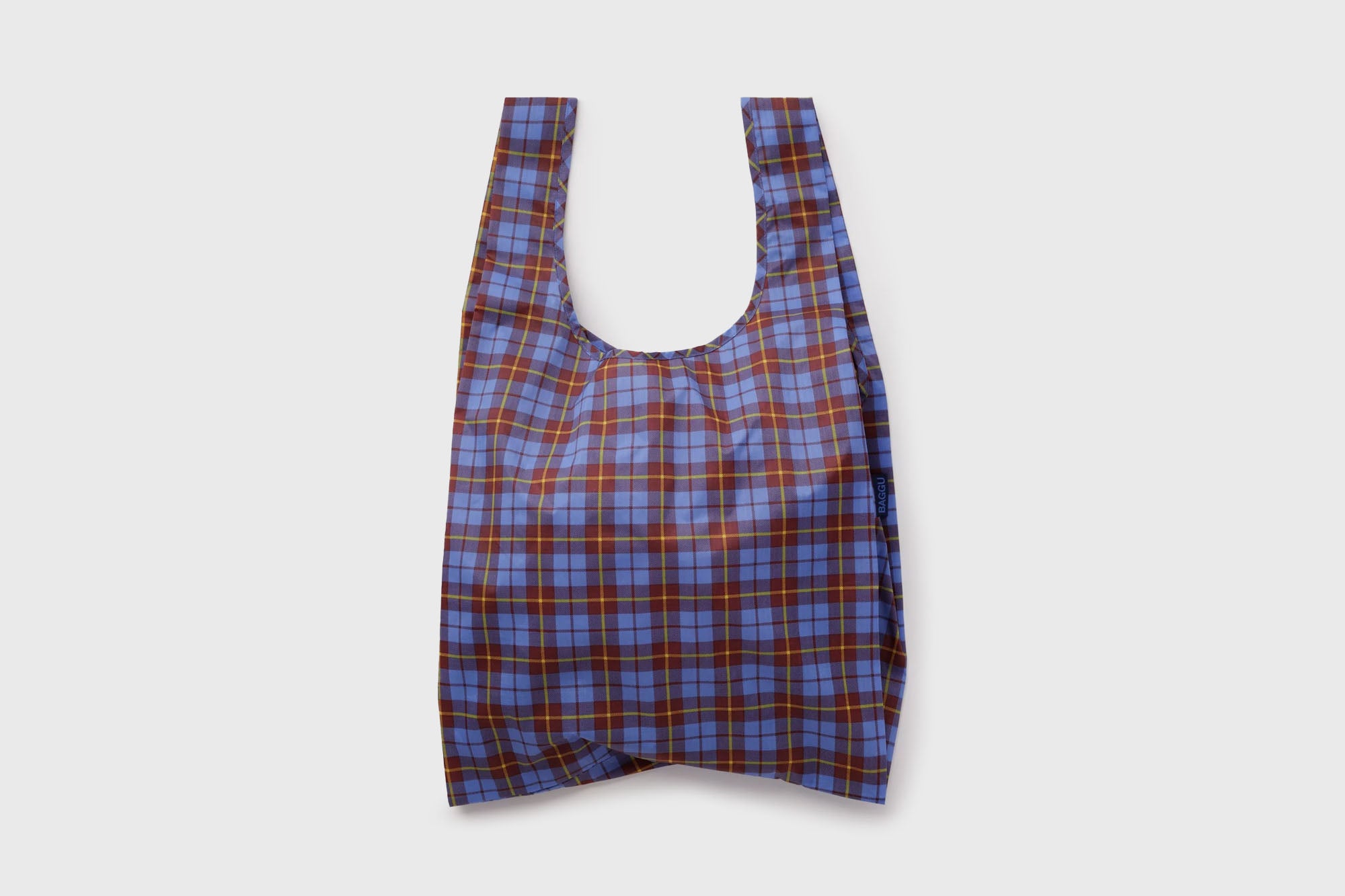 Standard Baggu [Blue Tartan]