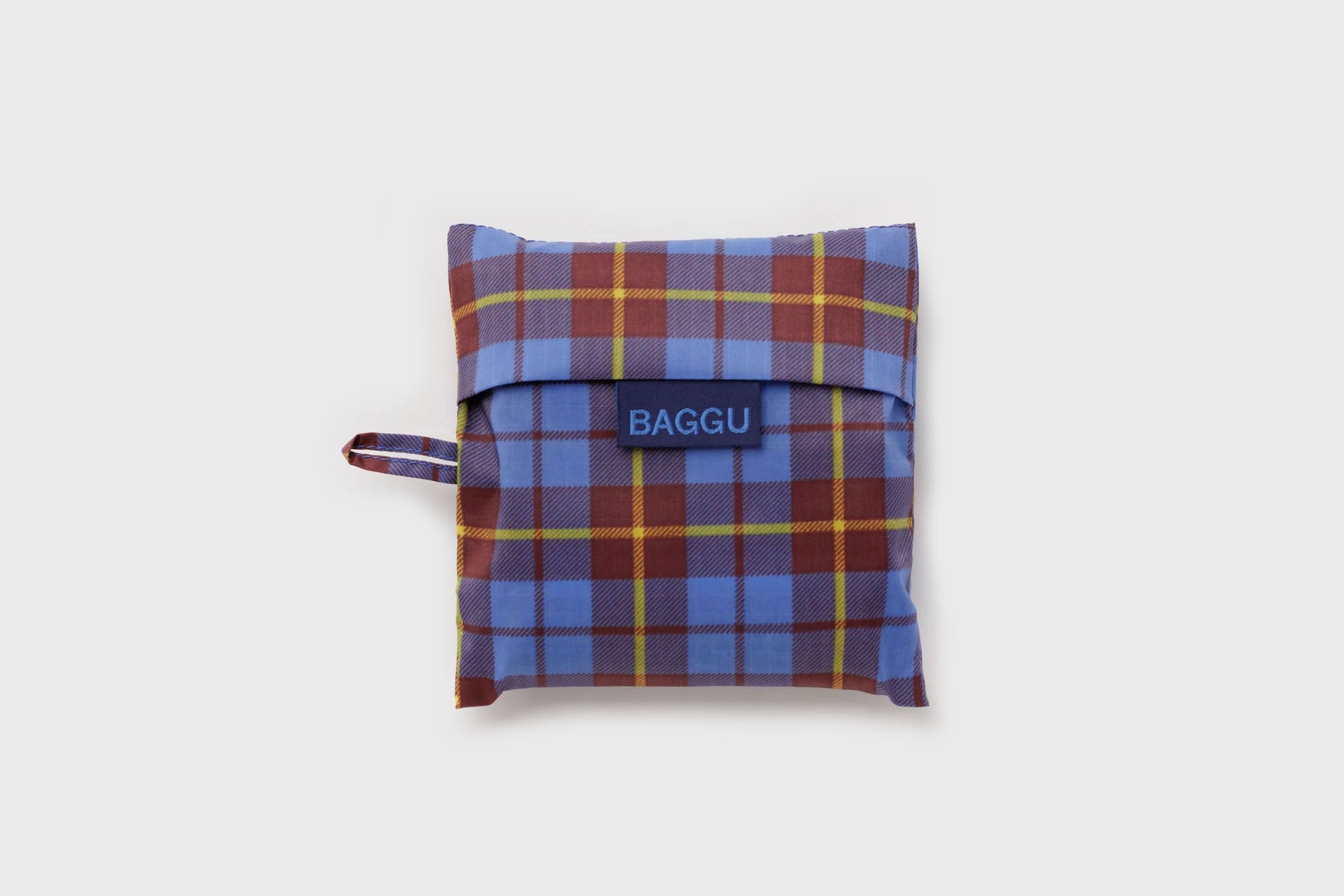 Standard Baggu [Blue Tartan]