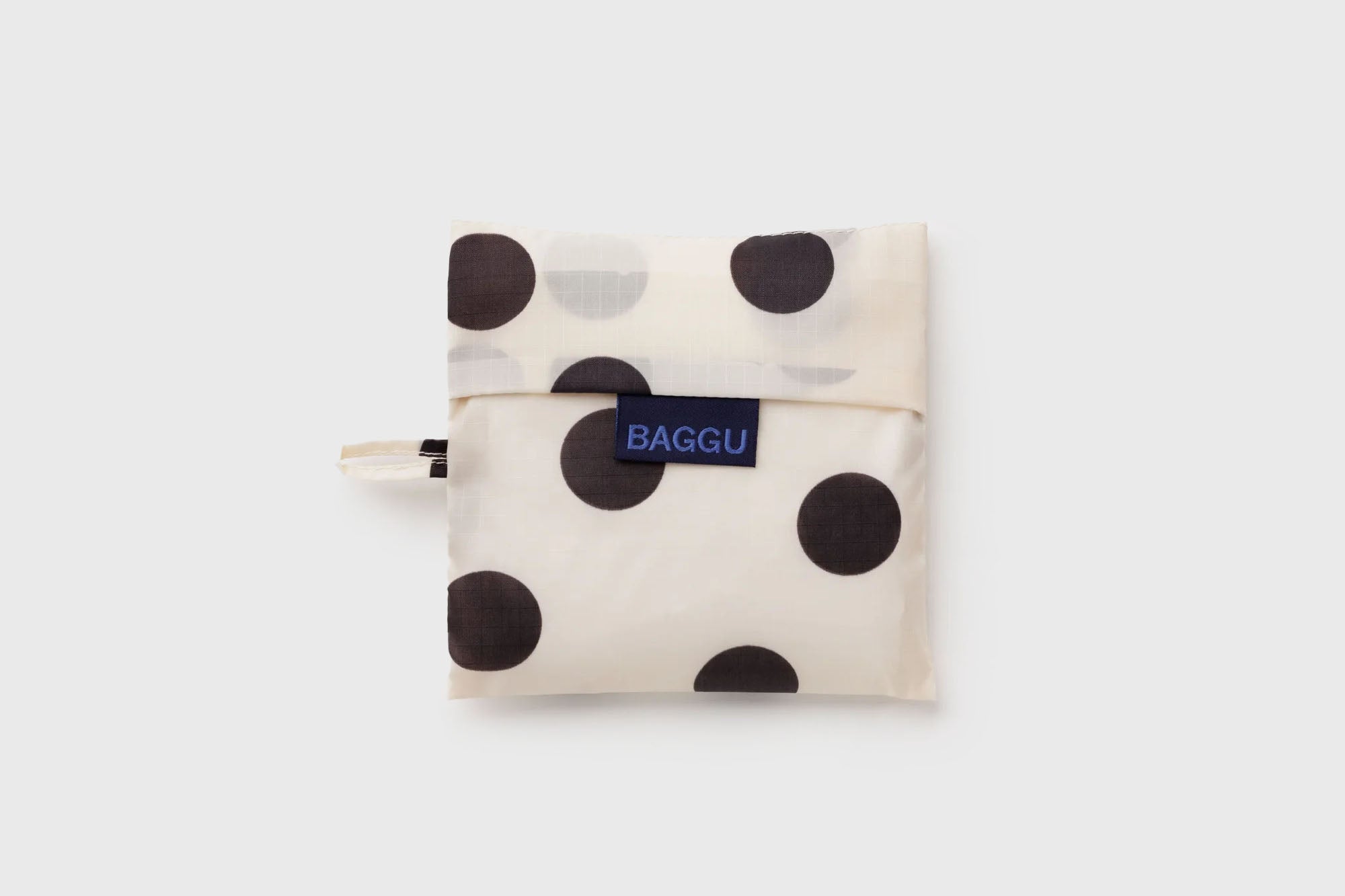 Standard Baggu [Cream and Black Polka Dot]
