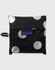 Standard Baggu [Silver Metallic Polka Dot]