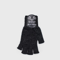 Fingerless Wool Gloves Hats, Scarves & Gloves [Accessories] Black Sheep Dark Grey   Deadstock General Store, Manchester