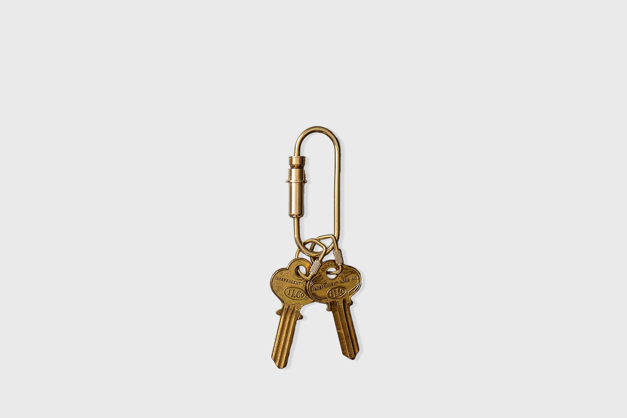 CANDY DESIGN & WORKS - Bullet Brass Carabiner - BindleStore.