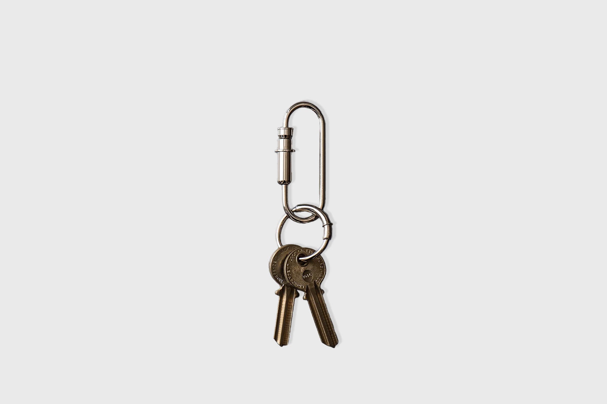 CANDY DESIGN &amp; WORKS - Bullet Nickel Carabiner - BindleStore.
