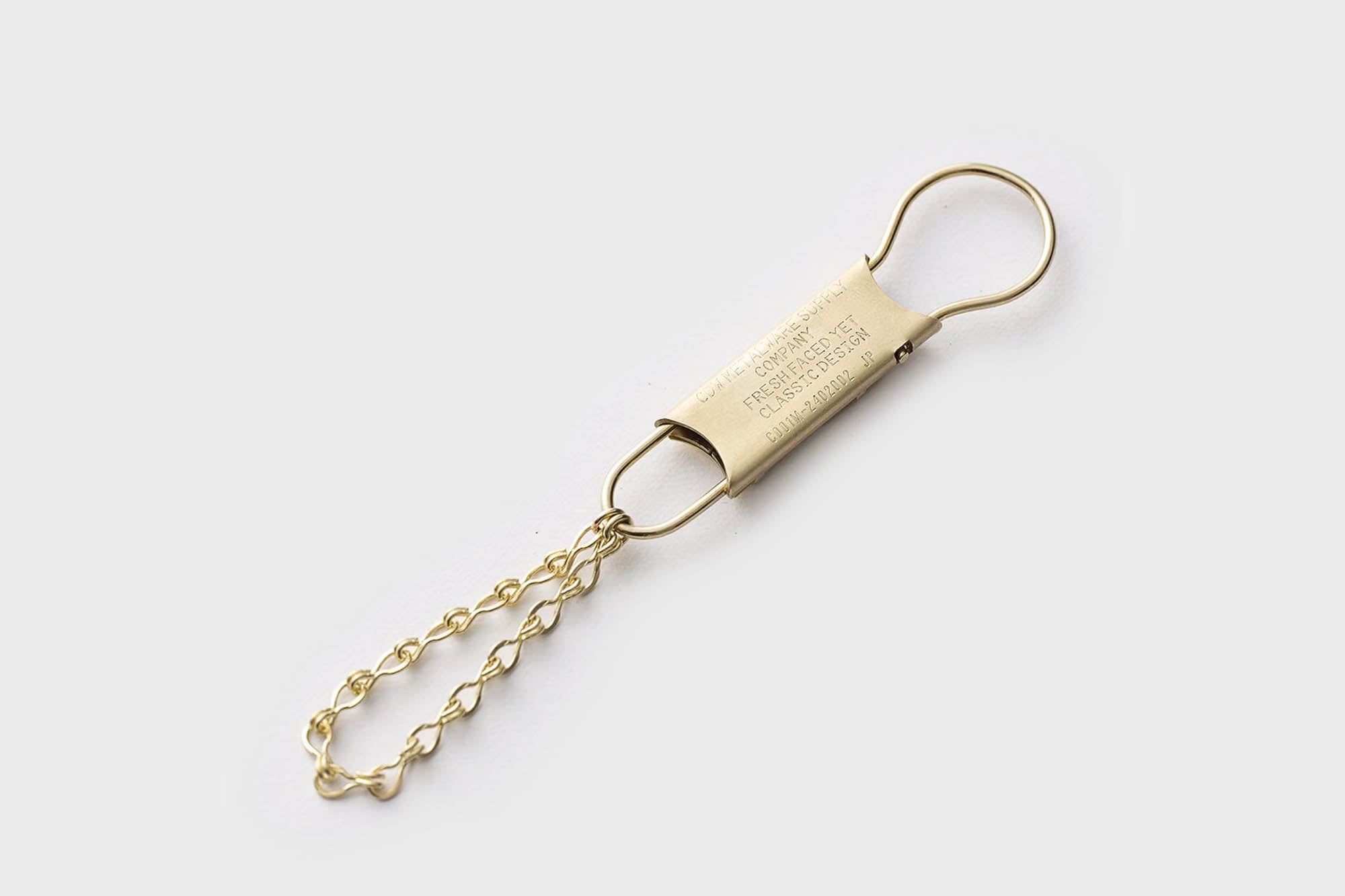 CANDY DESIGN & WORKS - Gordon Brass Key Chain - BindleStore.