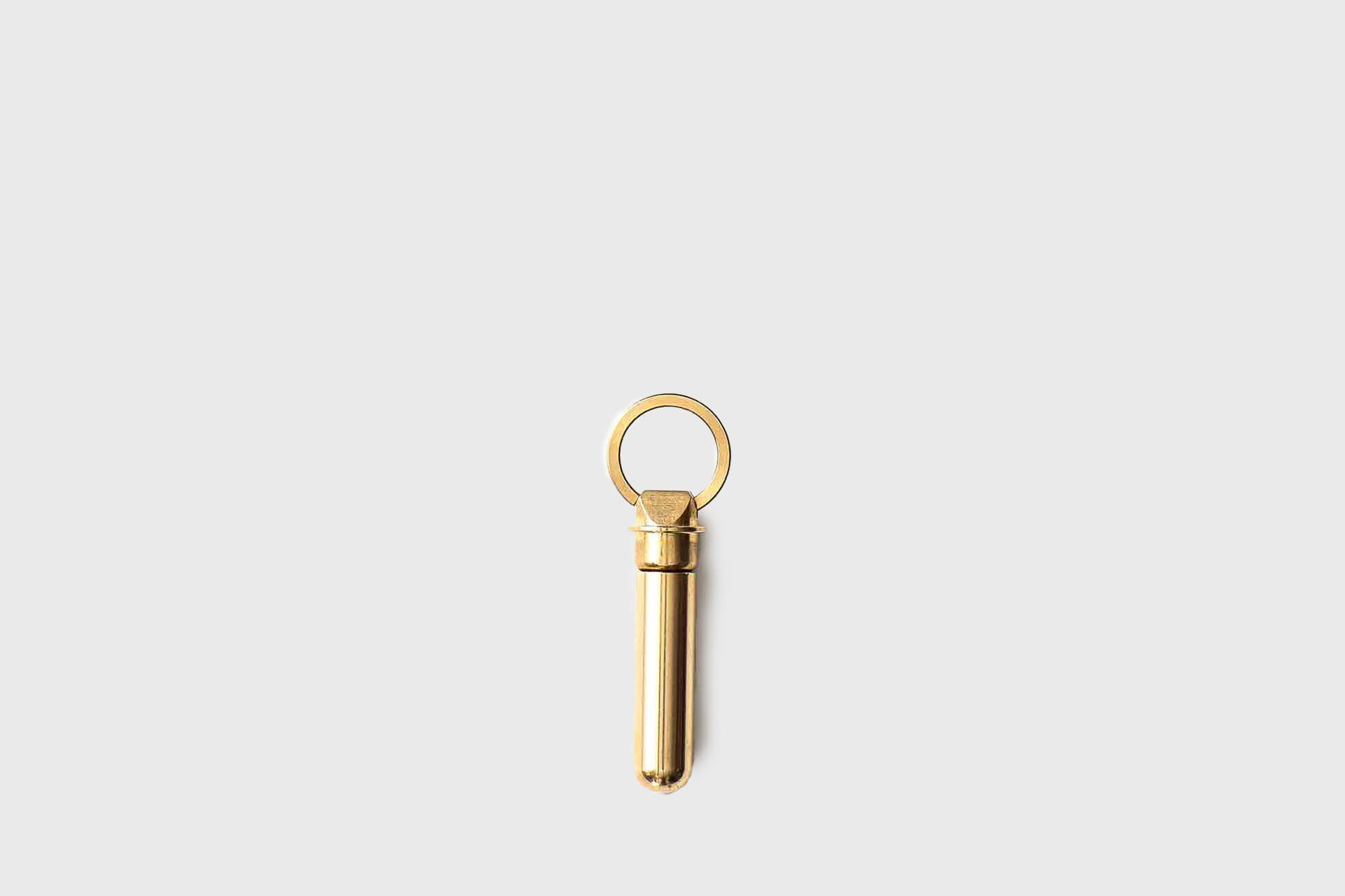 CANDY DESIGN & WORKS - Bullet Brass Key Ring - BindleStore.