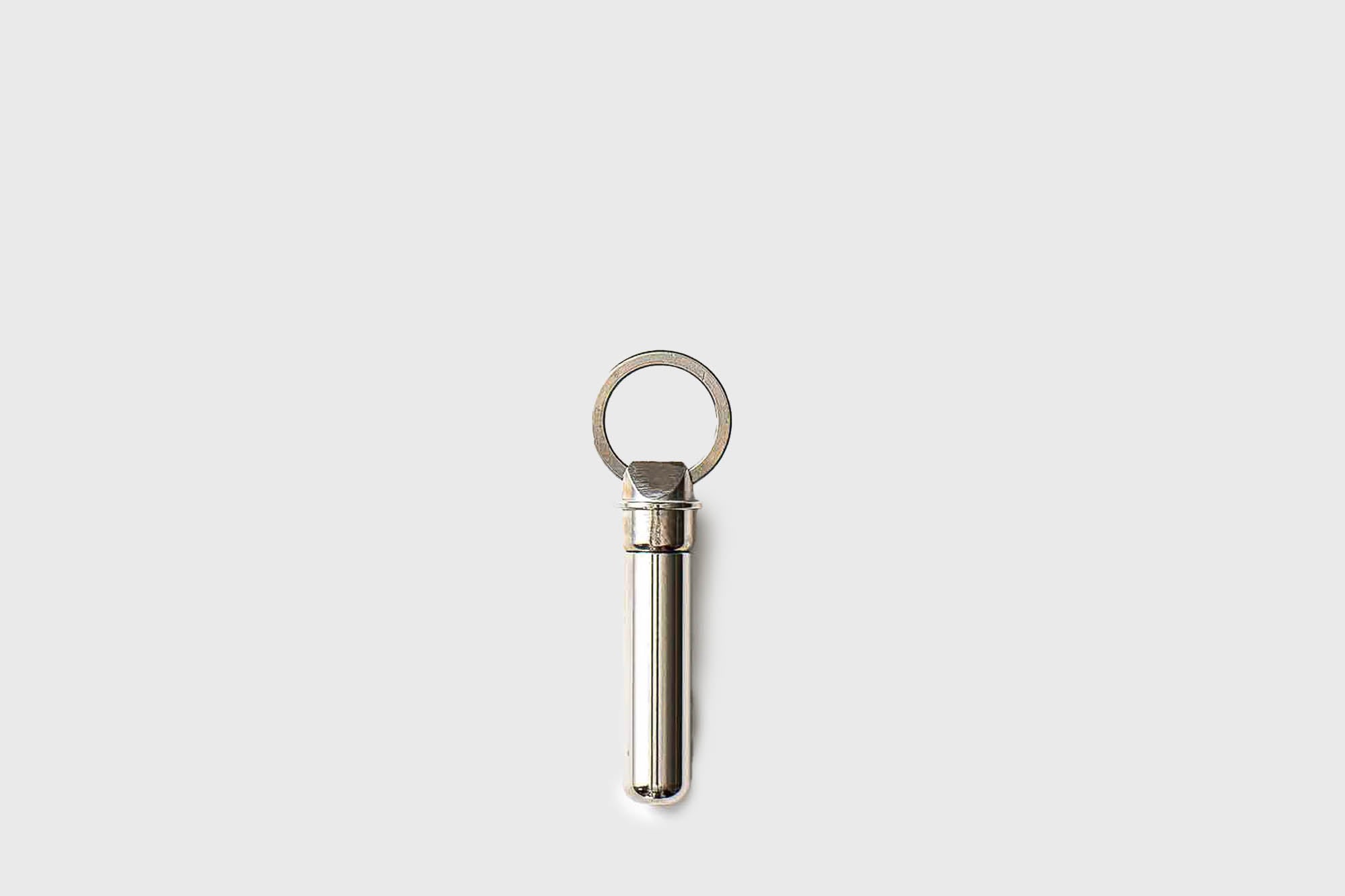 CANDY DESIGN &amp; WORKS - Bullet Nickel Key Ring - BindleStore.