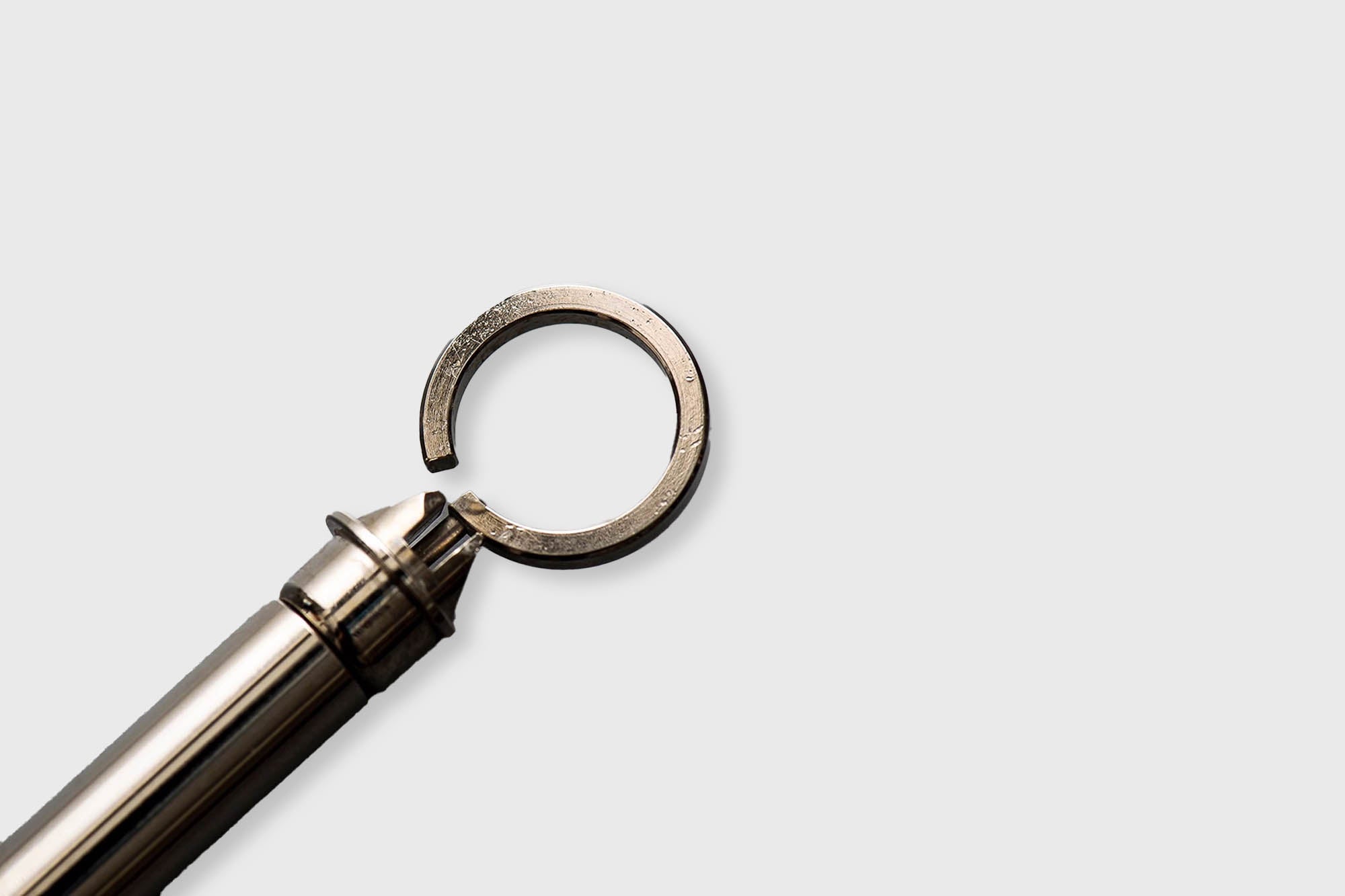 CANDY DESIGN &amp; WORKS - Bullet Nickel Key Ring - BindleStore.
