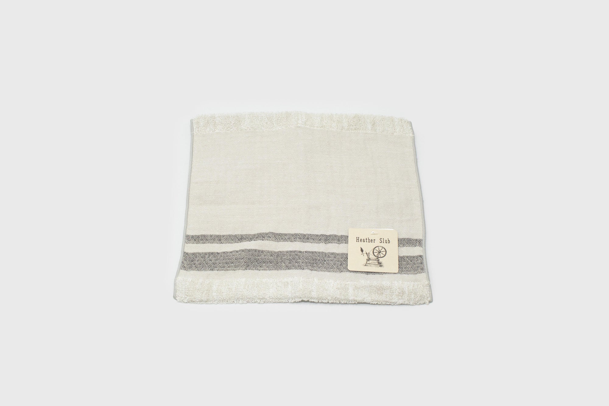 Heather Slub Gauze Pile Imabari Towel [Grey]