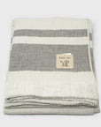 Heather Slub Gauze Pile Imabari Towel [Grey]