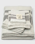 Heather Slub Gauze Pile Imabari Towel [Grey]