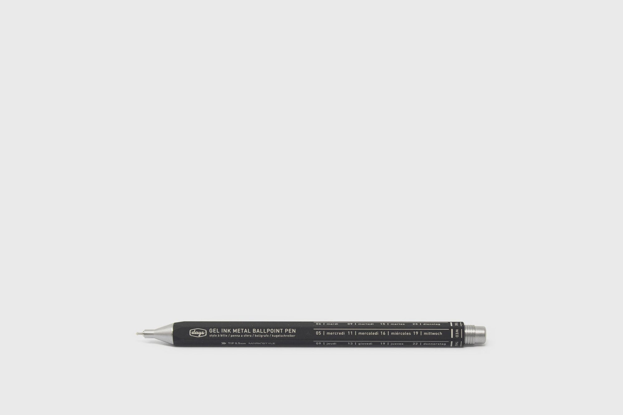 Mark's Inc. - Days Gel Ballpoint [Black] - BindleStore.