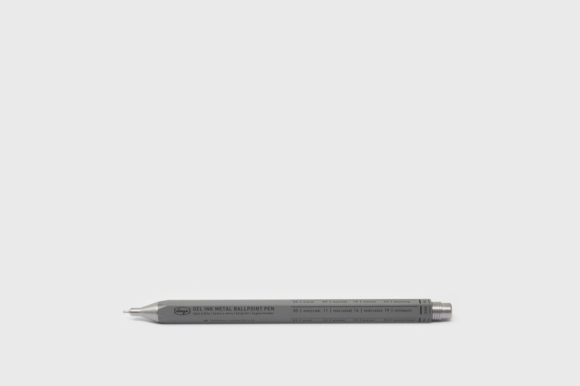 Mark&#39;s Inc. - Days Gel Ballpoint [Grey] - BindleStore.