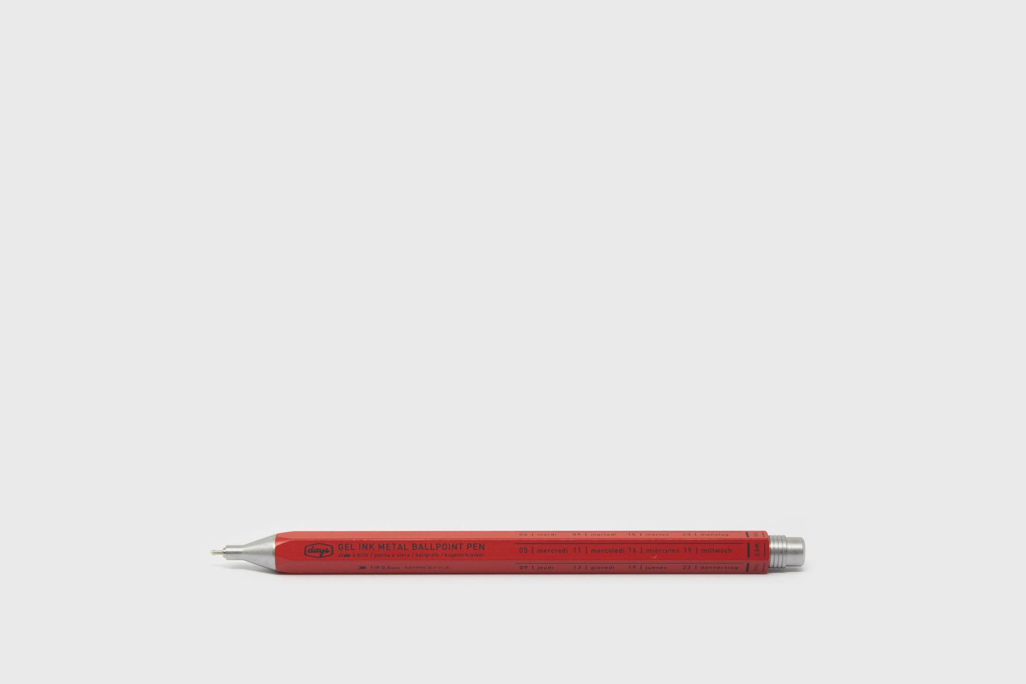 Mark&#39;s Inc. - Days Gel Ballpoint [Red] - BindleStore.