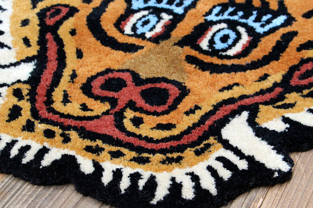 Tibetan Tiger Rug [01] Textiles [Homeware] DETAIL Inc.    Deadstock General Store, Manchester