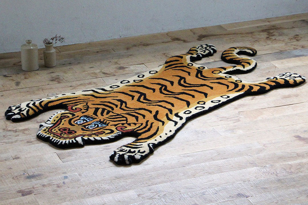 Tibetan Tiger Rug [01] Textiles [Homeware] DETAIL Inc.    Deadstock General Store, Manchester