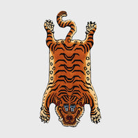 Tibetan Tiger Rug [01] Textiles [Homeware] DETAIL Inc. Medium [75cm x 130cm]   Deadstock General Store, Manchester