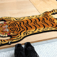 DETAIL Inc. Woven Wool Tibetan Tiger Rug – Design 2 – in home – BindleStore. (Deadstock General Store, Manchester)