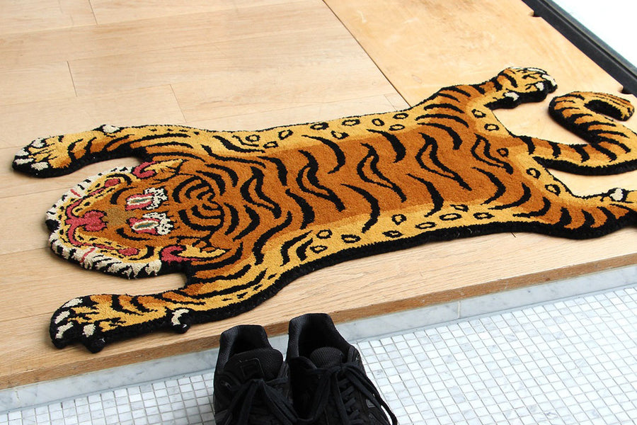 Tibetan Tiger Rug [02] Textiles [Homeware] DETAIL Inc.    Deadstock General Store, Manchester