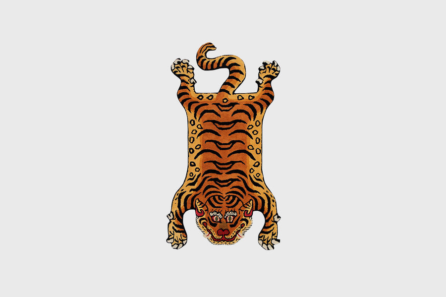 Tibetan Tiger Rug 02 DETAIL Inc. BindleStore.