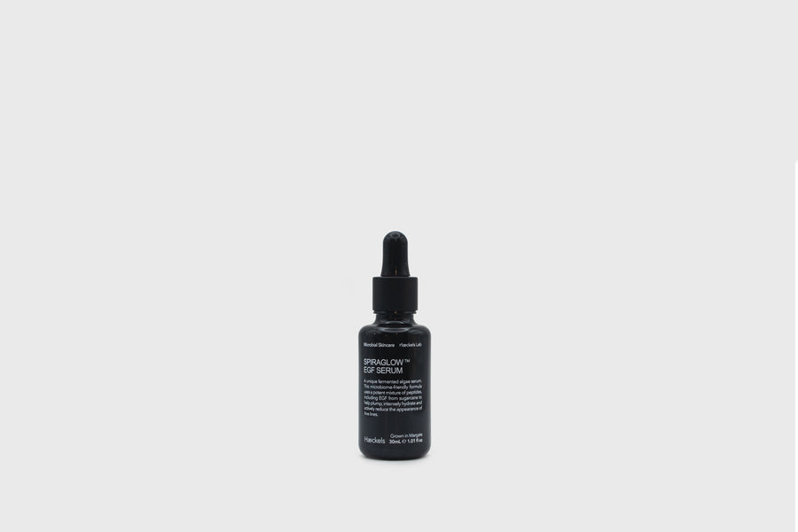 Haeckels Lab Spiraglow EGF Serum scientific epidermal growth factor moisturiser  – bottle – BindleStore. (Deadstock General Store, Manchester)