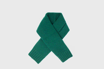 Lambswool Sweater Scarf [Green]
