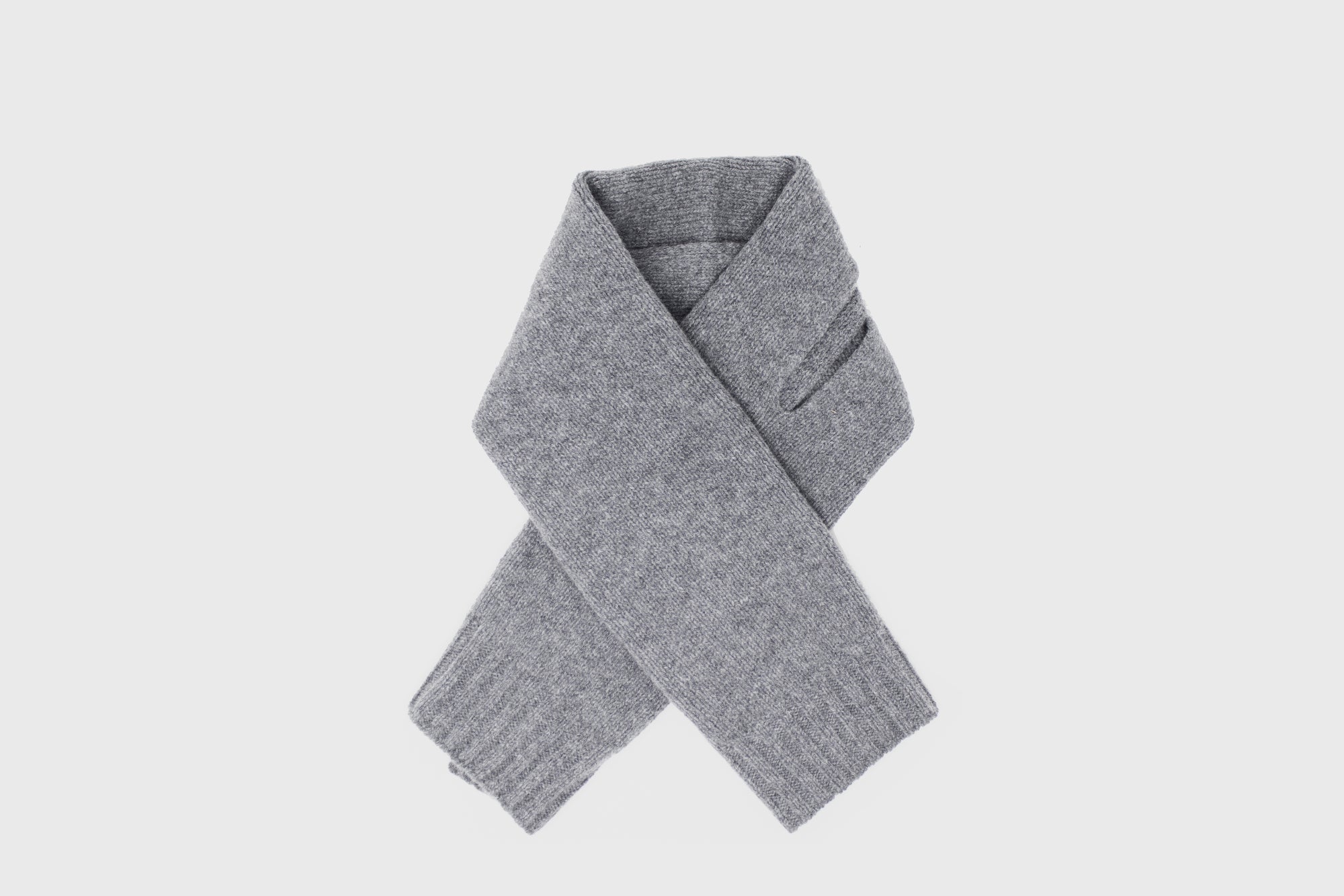 Lambswool Sweater Scarf [Grey] Hats, Scarves & Gloves [Accessories] Highland 2000    Deadstock General Store, Manchester