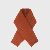 Lambswool Sweater Scarf [Orange]