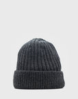 Lambswool Watch Cap [Charcoal] Hats, Scarves & Gloves [Accessories] Highland 2000    Deadstock General Store, Manchester