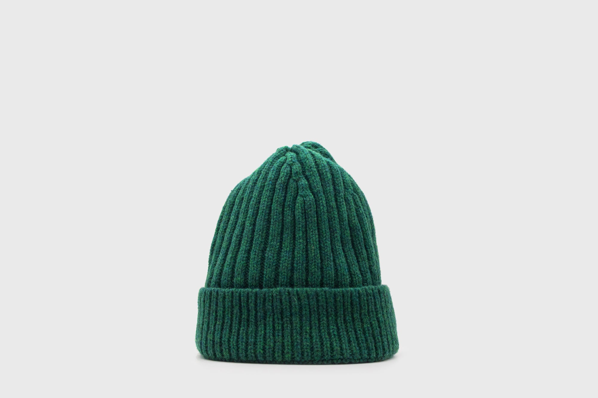 Lambswool Watch Cap [Green] Hats, Scarves & Gloves [Accessories] Highland 2000    Deadstock General Store, Manchester