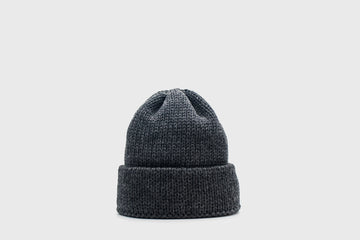 Highland 2000 Lambswool Deck Hat Beanie – Charcoal Grey – BindleStore. (Deadstock General Store, Manchester)