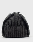 Merino Wool Flight Cap [Charcoal]