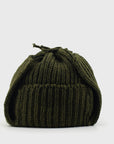 Merino Wool Flight Cap [Khaki]