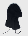 Merino Wool Flight Cap [Navy]