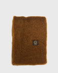 Mohair Plain Scarf [Brown] Hats, Scarves & Gloves [Accessories] Mantas Ezcaray    Deadstock General Store, Manchester