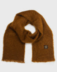 Mohair Plain Scarf [Brown] Hats, Scarves & Gloves [Accessories] Mantas Ezcaray    Deadstock General Store, Manchester