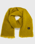 Mohair Plain Scarf [Gold] Hats, Scarves & Gloves [Accessories] Mantas Ezcaray    Deadstock General Store, Manchester