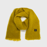 Mohair Plain Scarf [Gold] Hats, Scarves & Gloves [Accessories] Mantas Ezcaray    Deadstock General Store, Manchester