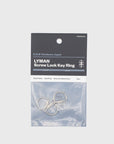 CANDY DESIGN & WORKS - Lyman Nickel Keyring [Set of 3] - BindleStore.