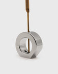 CANDY DESIGN & WORKS - Nickel 'Smoke Ring' Incense Holder - BindleStore.