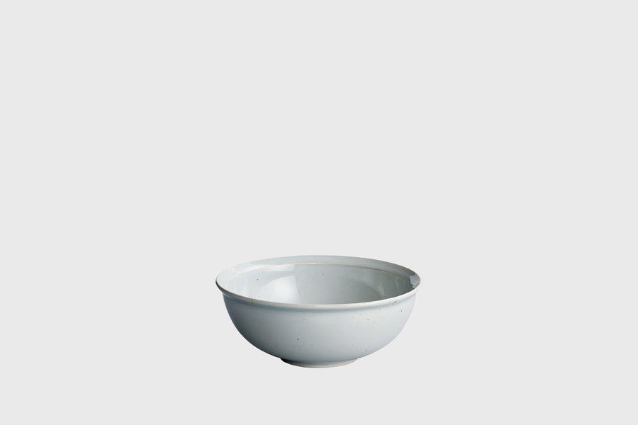 KINTO RIM Hasami Porcelain Bowl – Earth Grey – Small 140mm – BindleStore. (Deadstock General Store, Manchester)